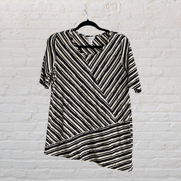Christopher & Banks Striped Tunic - Picture 1 of 5